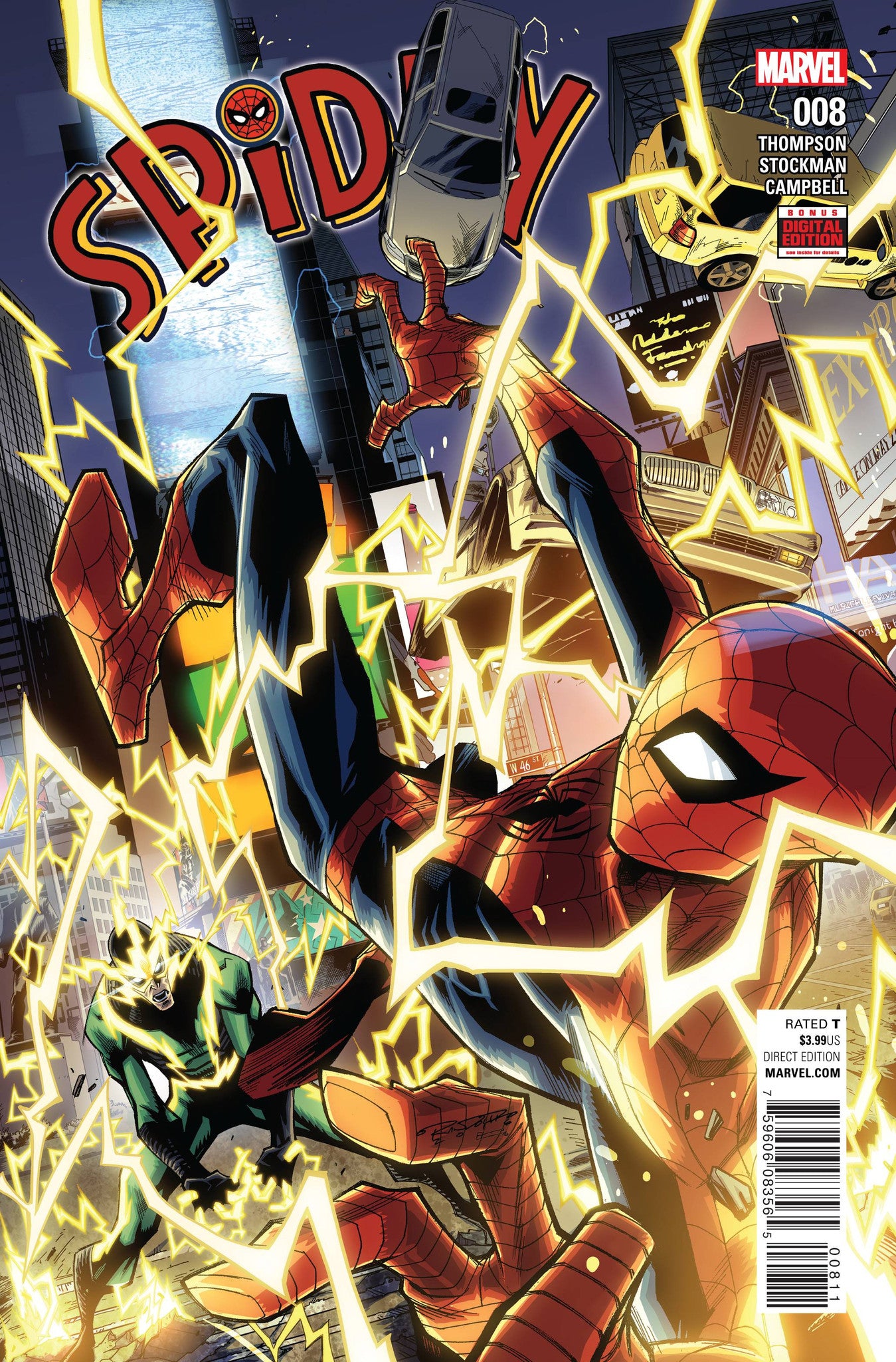 SPIDEY #8 COVER
