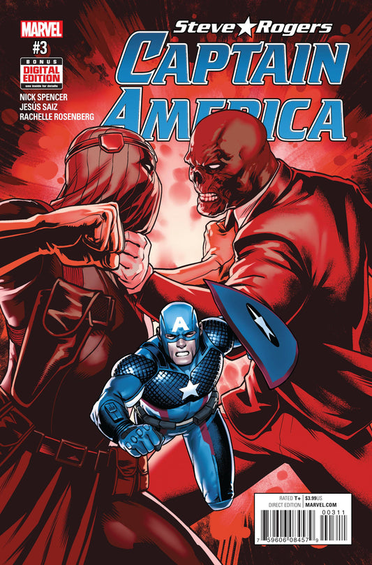 CAPTAIN AMERICA STEVE ROGERS #3 COVER