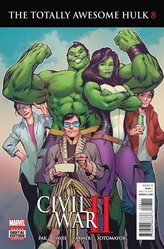 TOTALLY AWESOME HULK #8 CW2 COVER