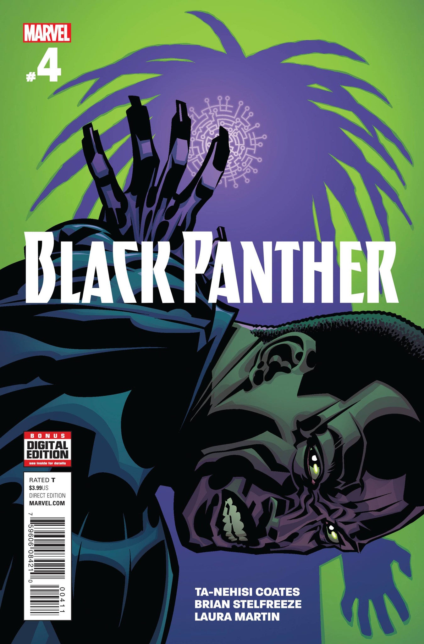 BLACK PANTHER #4 COVER
