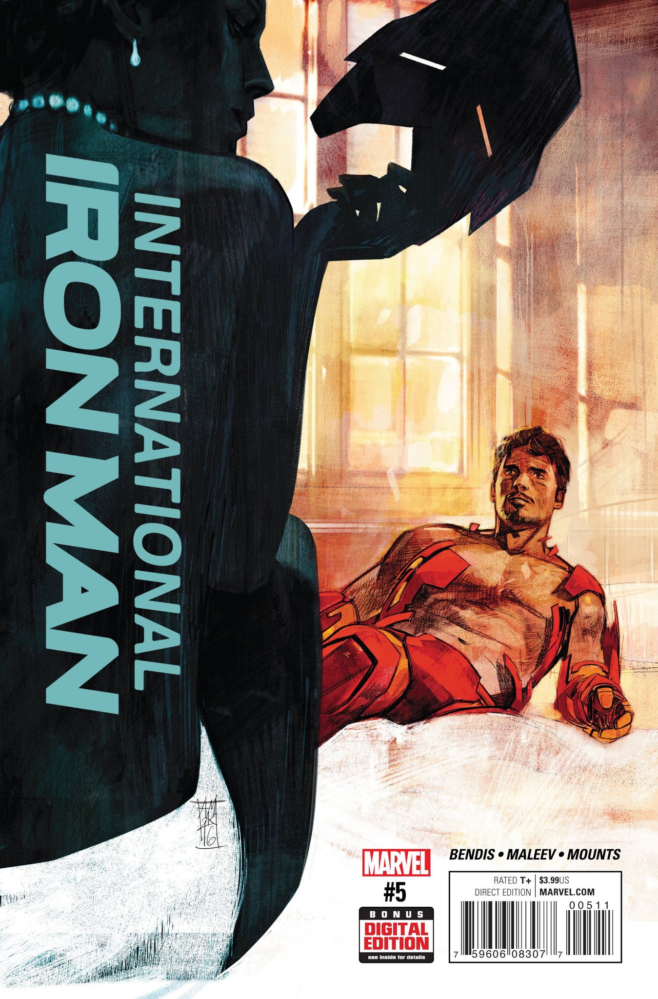 INTERNATIONAL IRON MAN #5 COVER