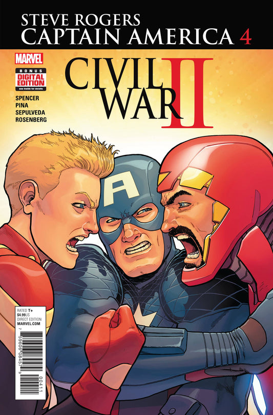 CAPTAIN AMERICA STEVE ROGERS #4 CW2 COVER