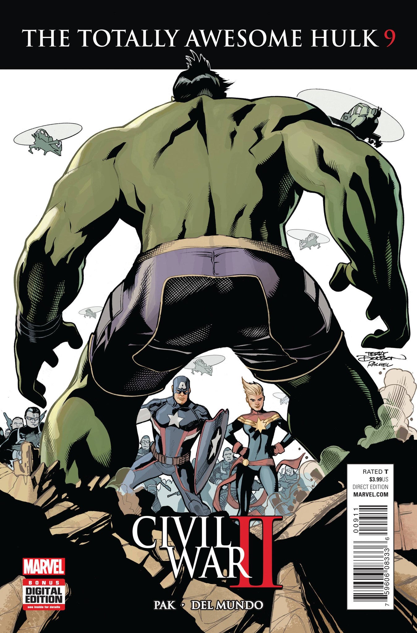 TOTALLY AWESOME HULK #9 CW2 COVER