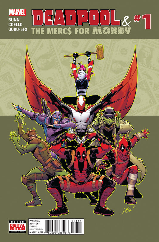 DEADPOOL AND MERCS FOR MONEY #1 COVER