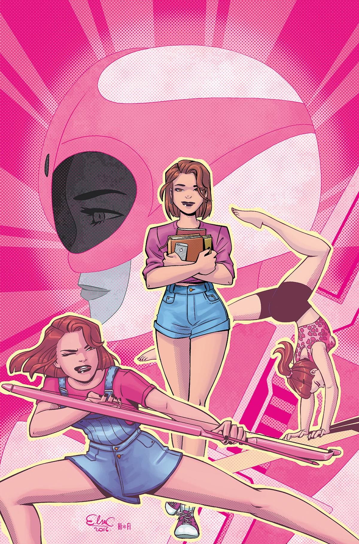 POWER RANGERS PINK #3 COVER
