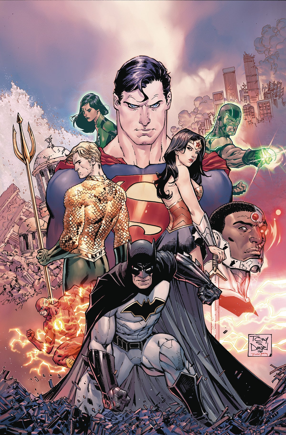 JUSTICE LEAGUE #1 COVER
