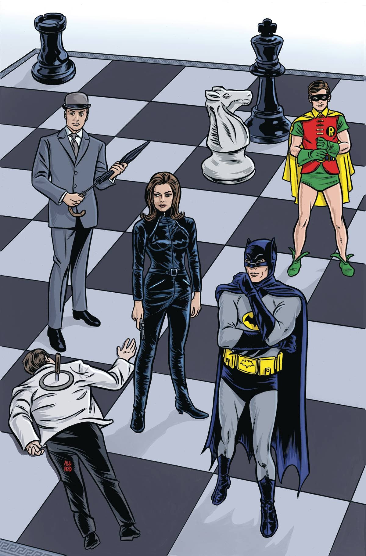 BATMAN 66 MEETS STEED AND MRSPEEL #1 (OF 6) COVER