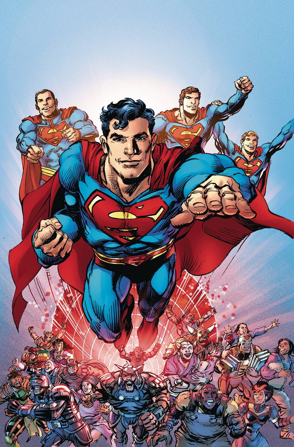 SUPERMAN THE COMING OF THE SUPERMEN #6 (OF 6) COVER