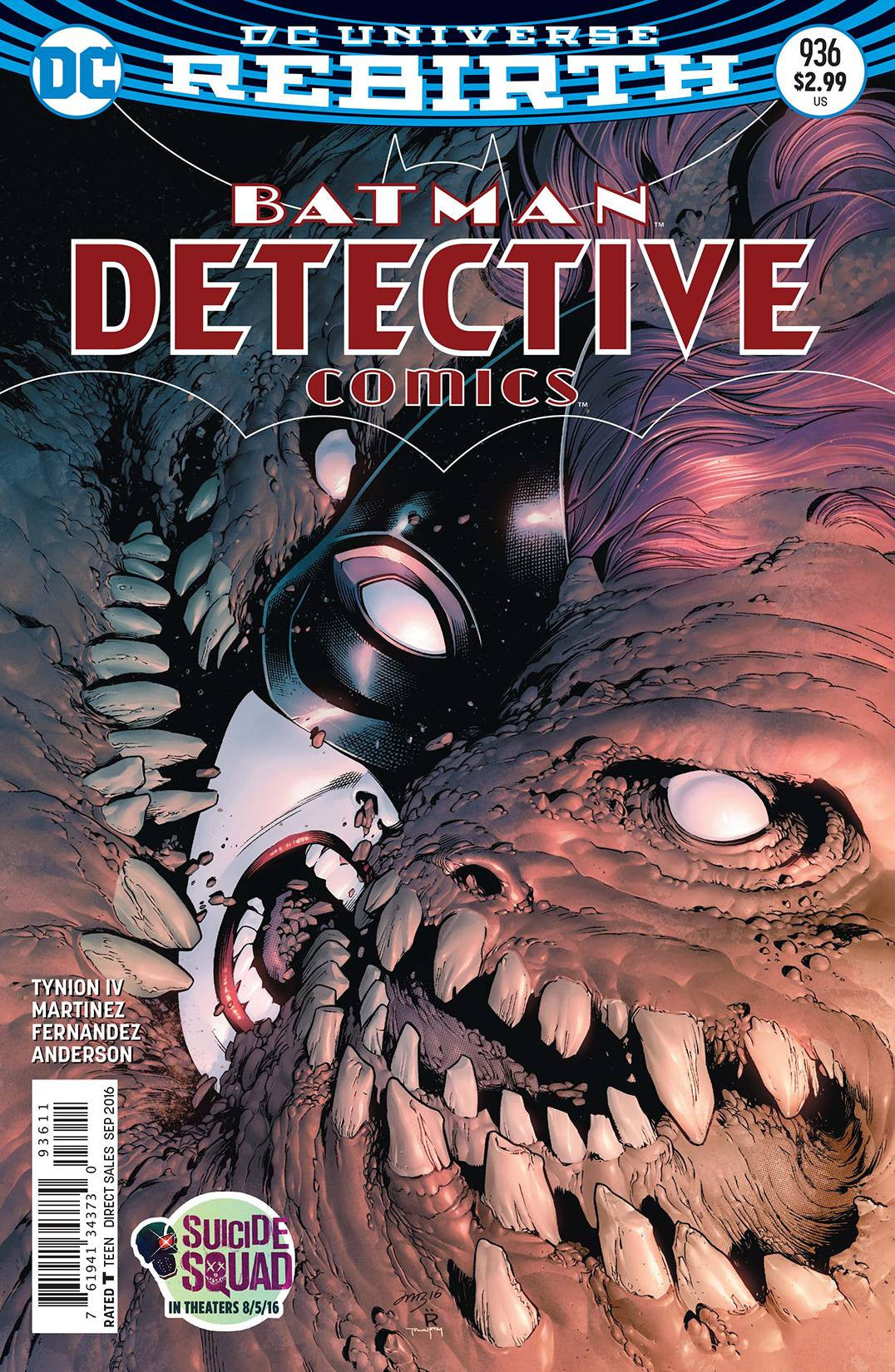 DETECTIVE COMICS #937 COVER