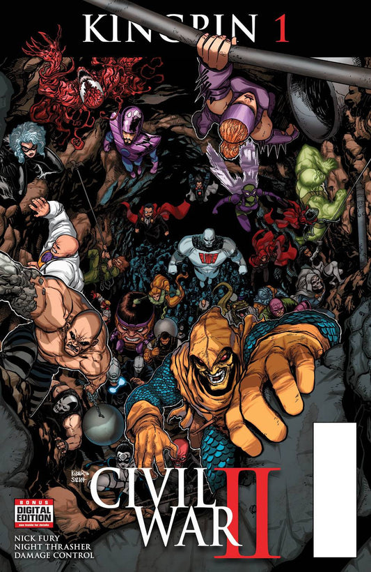 CIVIL WAR II KINGPIN #1 (OF 4) COVER