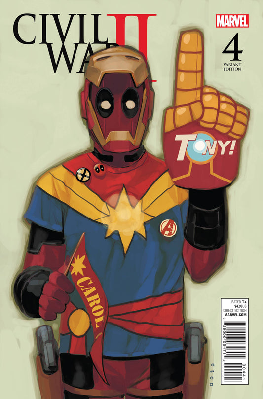 CIVIL WAR II #4 (OF 7) NOTO CHARACTER VAR COVER