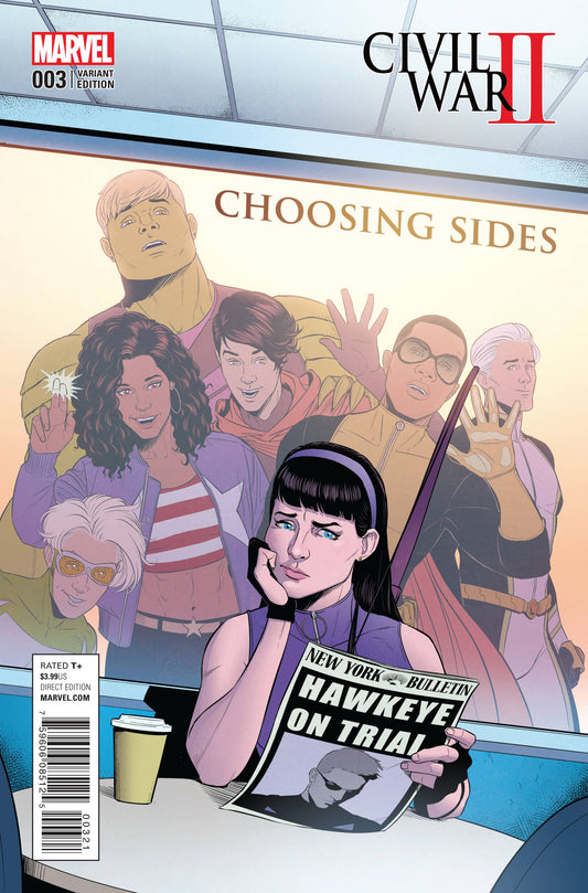 CIVIL WAR II CHOOSING SIDES #3 (OF 6) MCKELVIE VAR COVER