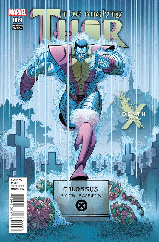 MIGHTY THOR #9 MOORE DEATH OFX VAR COVER