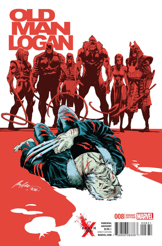 OLD MAN LOGAN #8 ALBUQUERQUE DEATH OF X VAR COVER