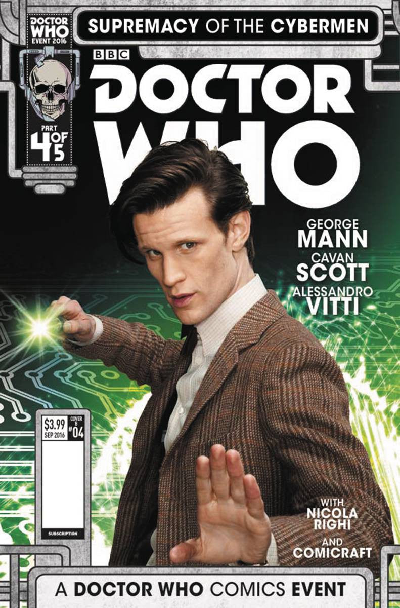 DOCTOR WHO SUPREMACY OF THE CYBERMEN #4 (OF 5) CVR B PHOTO COVER