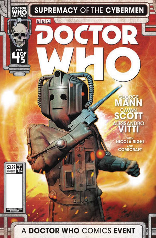 DOCTOR WHO SUPREMACY OF THE CYBERMEN #4 (OF 5) CVR C LISTRAN COVER