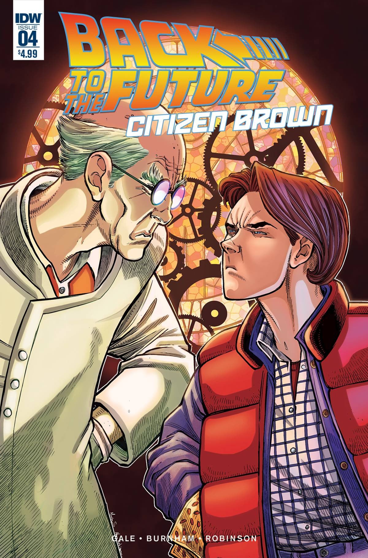 BACK TO THE FUTURE CITIZEN BROWN #4 (OF 5) COVER