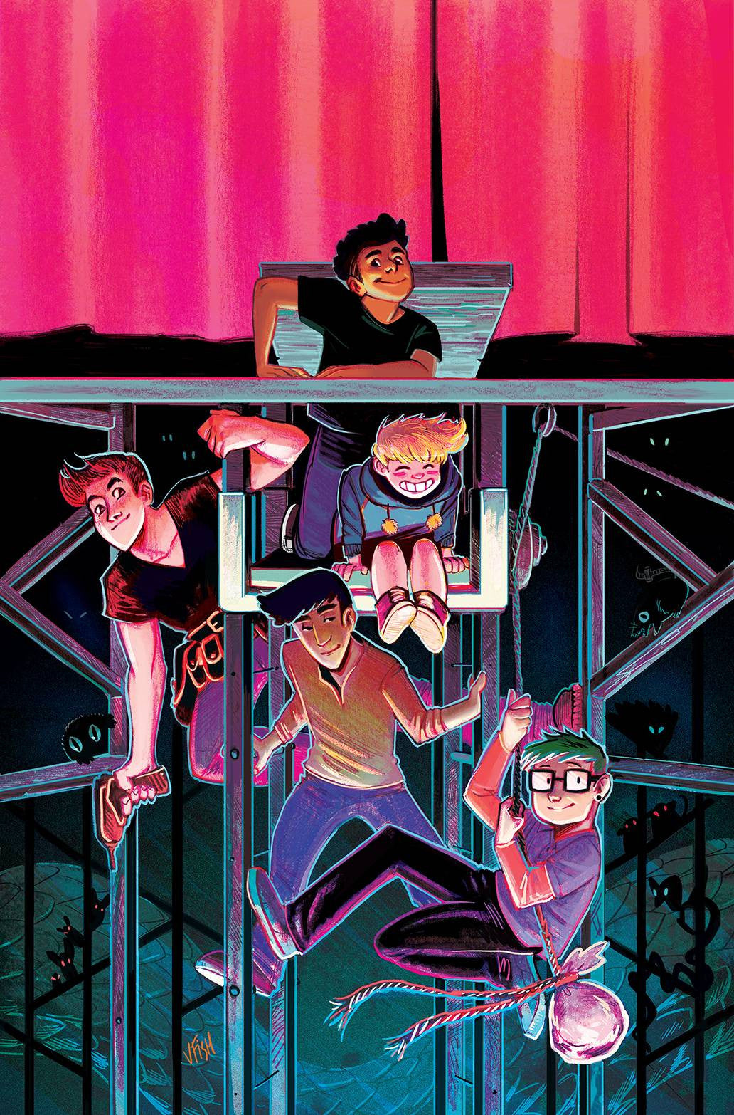 BACKSTAGERS #1 (OF 8) COVER