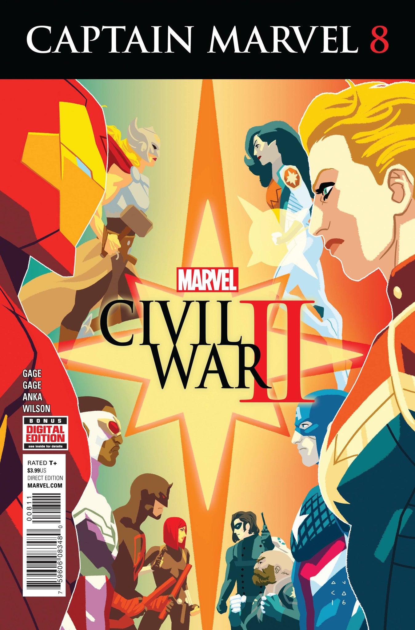 CAPTAIN MARVEL #8 CW2 COVER