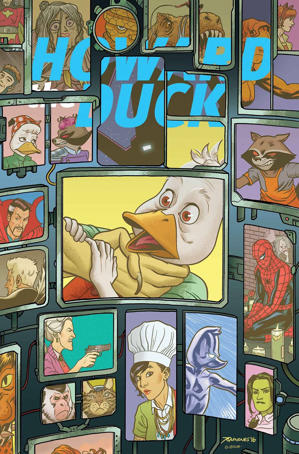 HOWARD THE DUCK #10 COVER