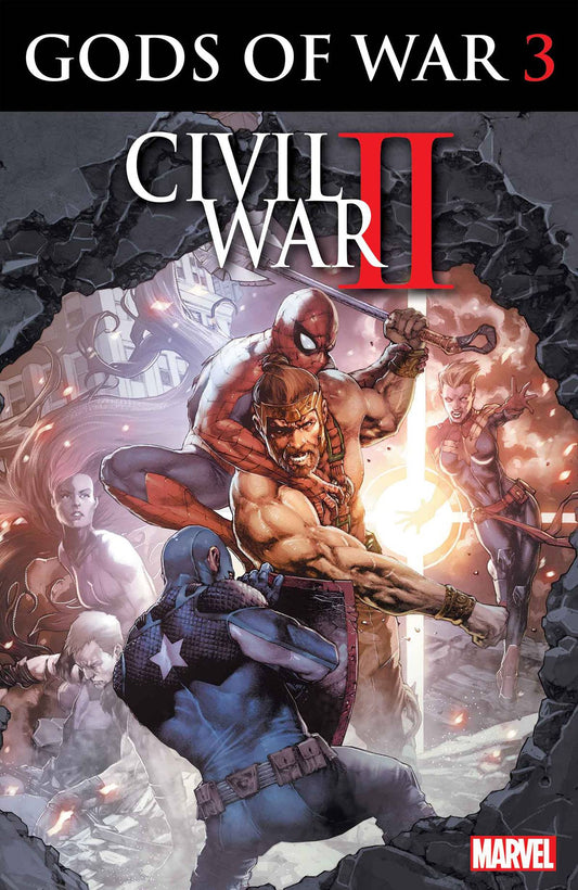 CIVIL WAR II GODS OF WAR #3 (OF 4) COVER
