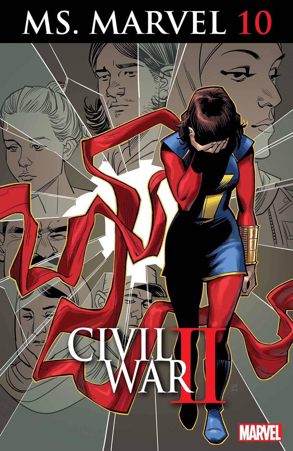 MS MARVEL #10 CW2 COVER