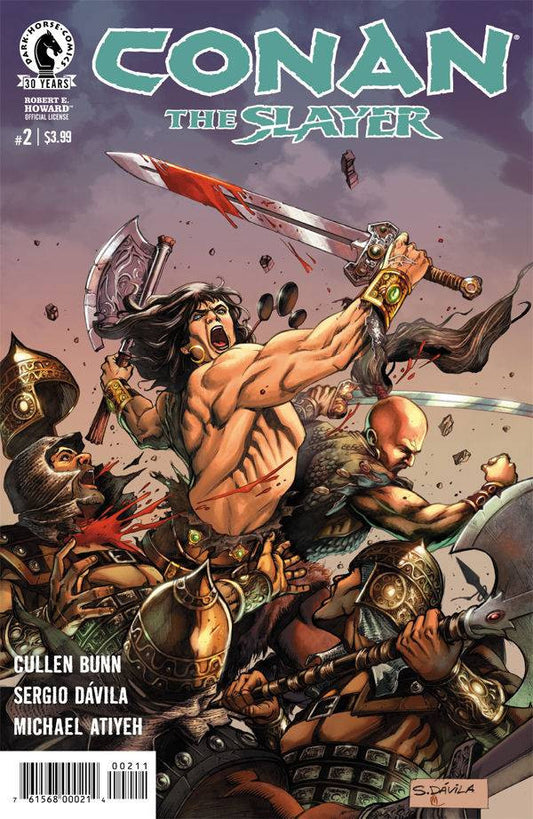 CONAN THE SLAYER #2 COVER