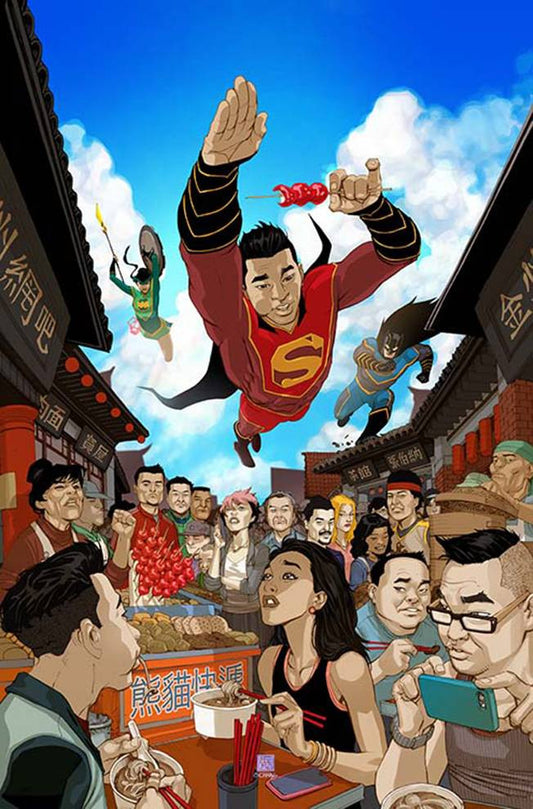 NEW SUPER MAN #2 VAR ED COVER