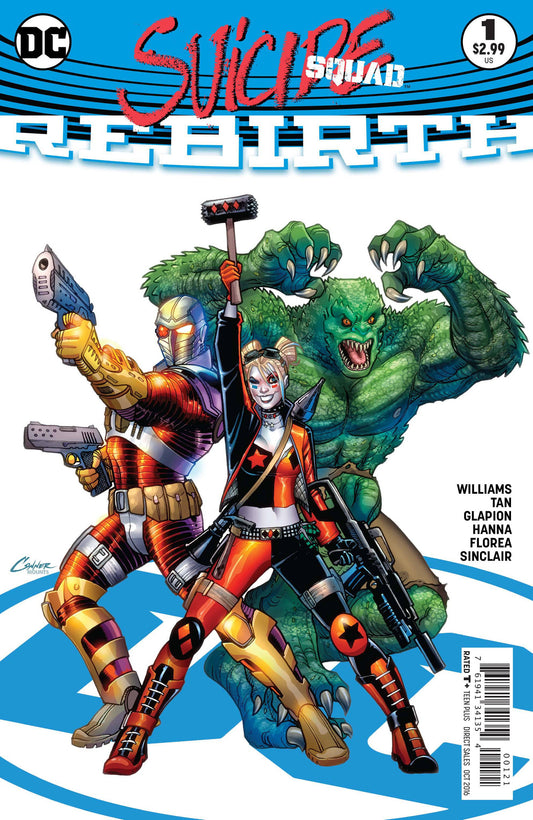 SUICIDE SQUAD REBIRTH #1 VAR ED COVER