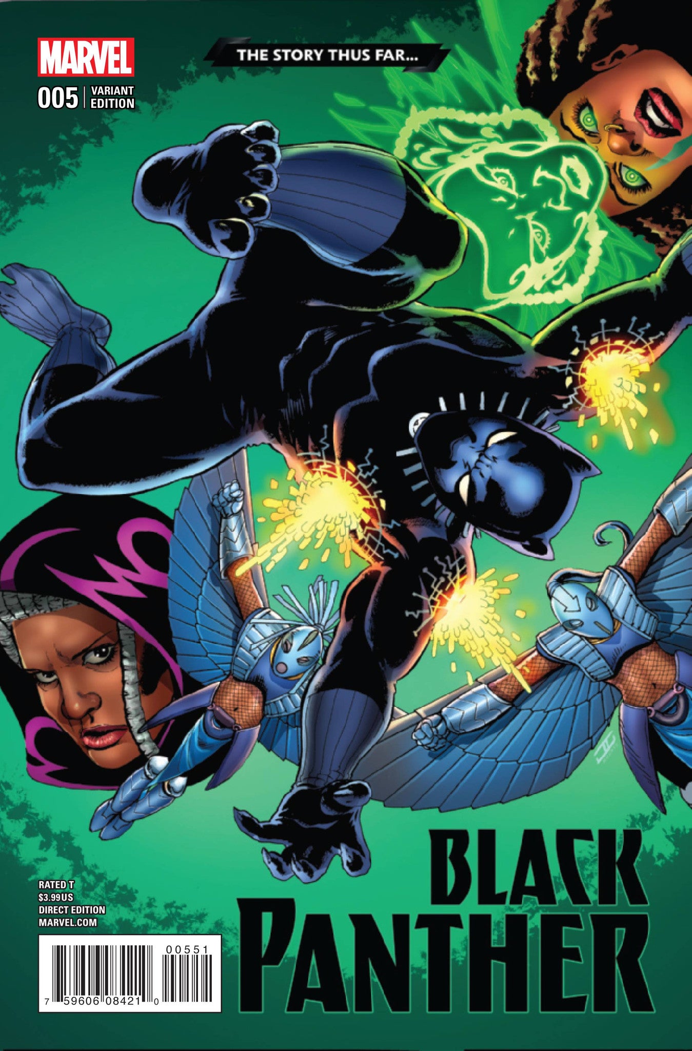 BLACK PANTHER #5 CASSADAY STORY THUS FAR VAR COVER