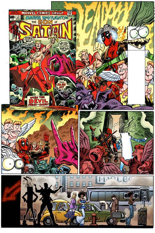 DEADPOOL #17 KOBLISH SECRET COMIC VAR CW2 COVER