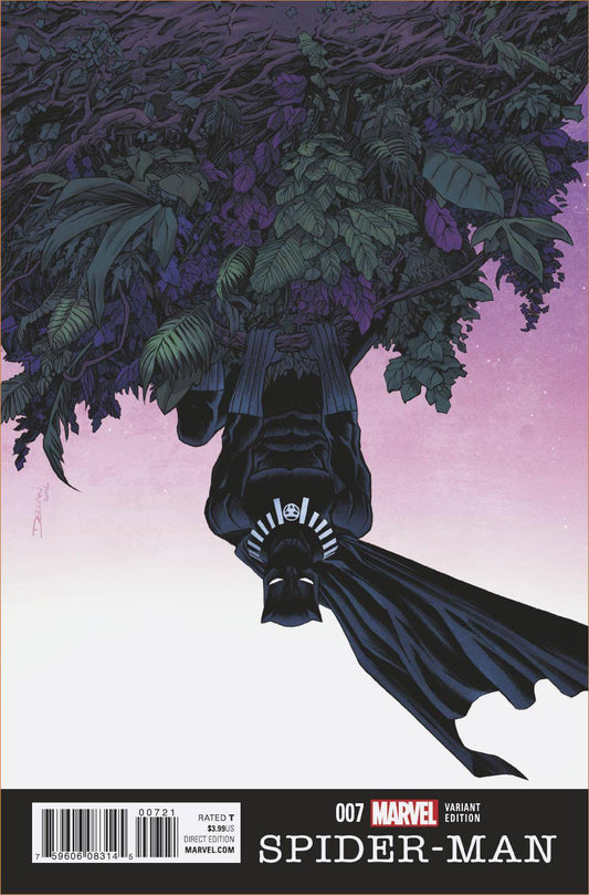 SPIDER-MAN #7 SHALVEY BLACK PANTHER VAR CW2 COVER