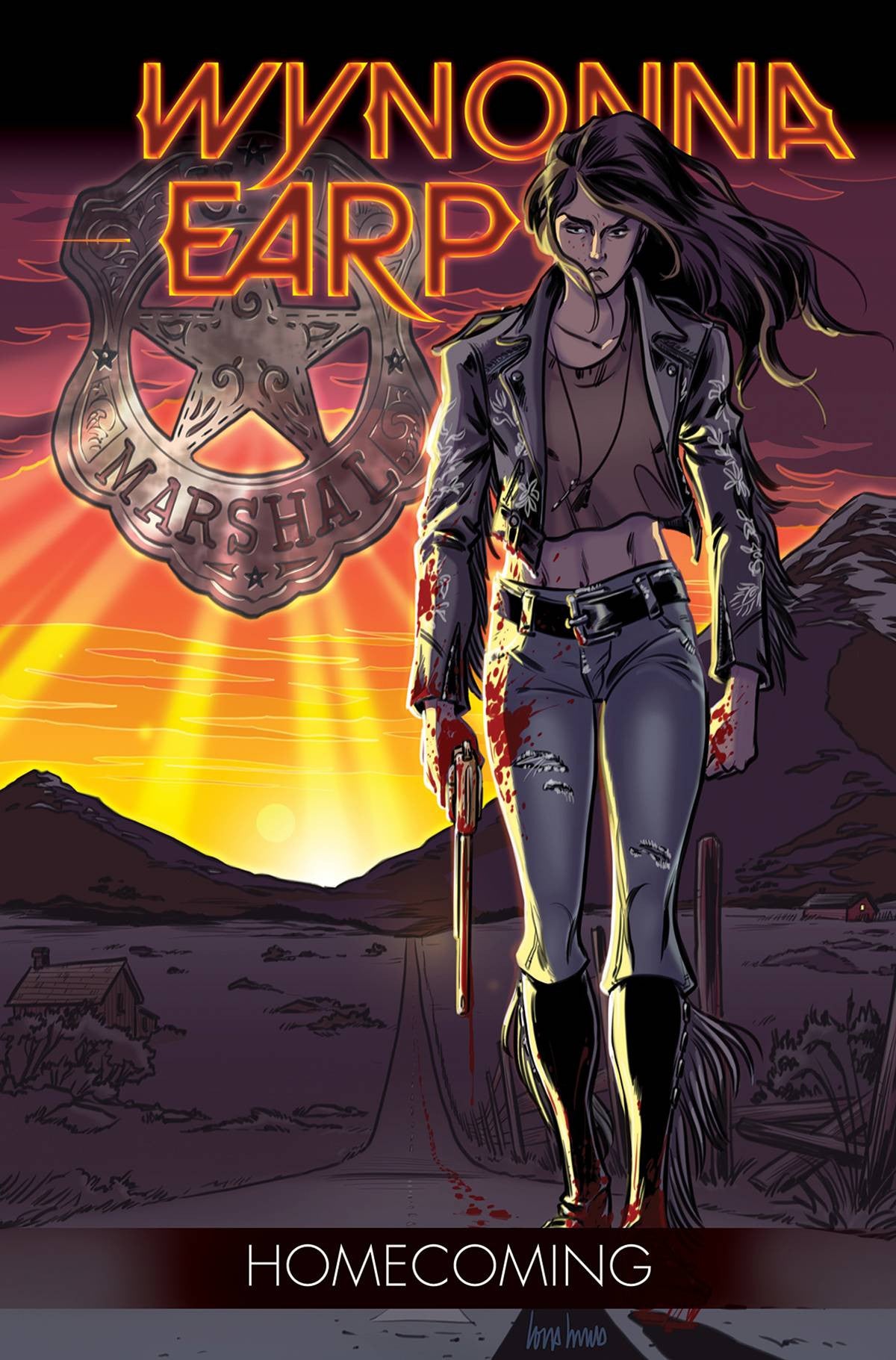 WYNONNA EARP TP VOL 01 HOMECOMING COVER
