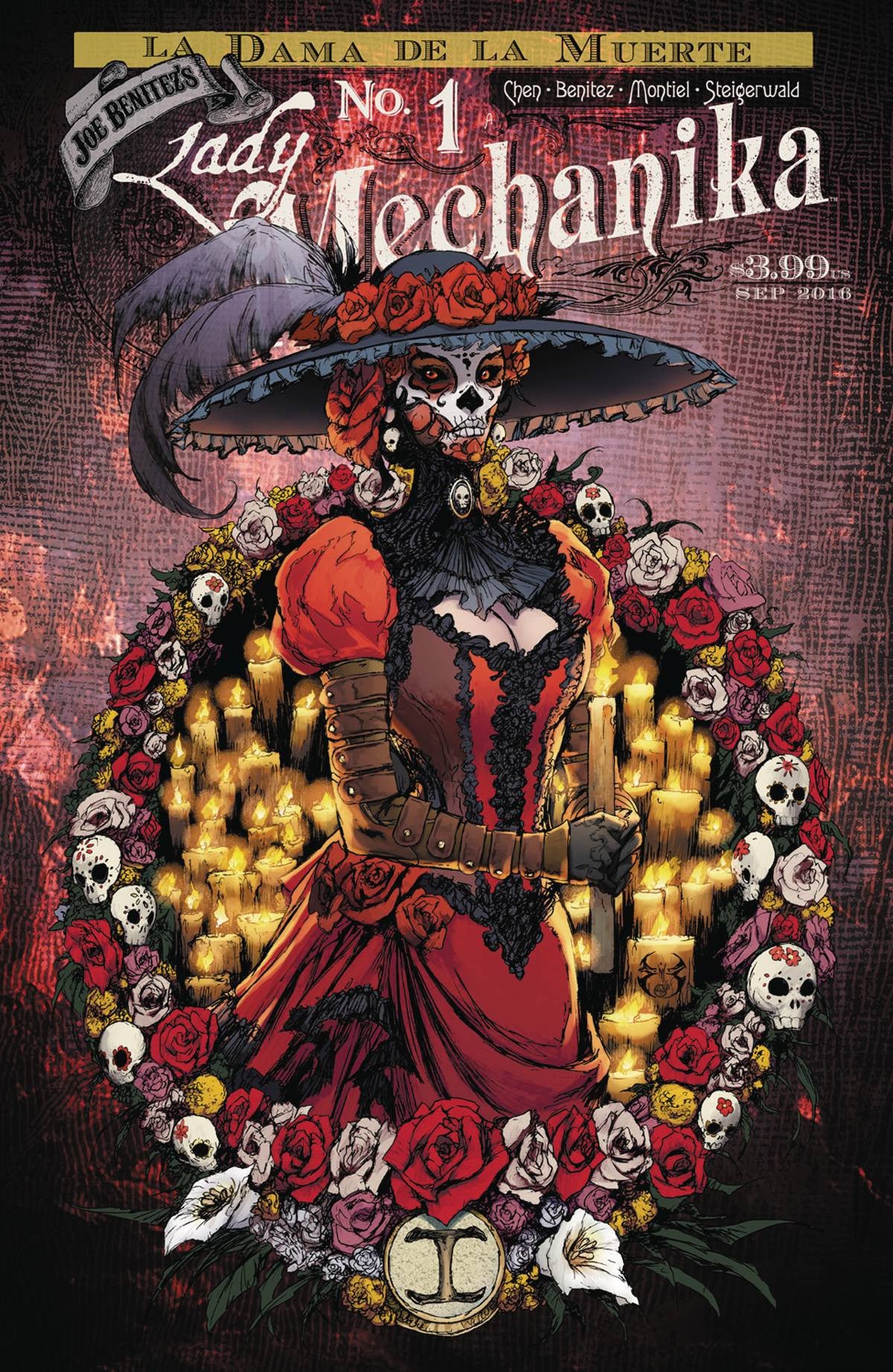LADY MECHANIKA LA DAMA DE LA MUERTE #1 (OF 3) MAIN CVRS COVER
