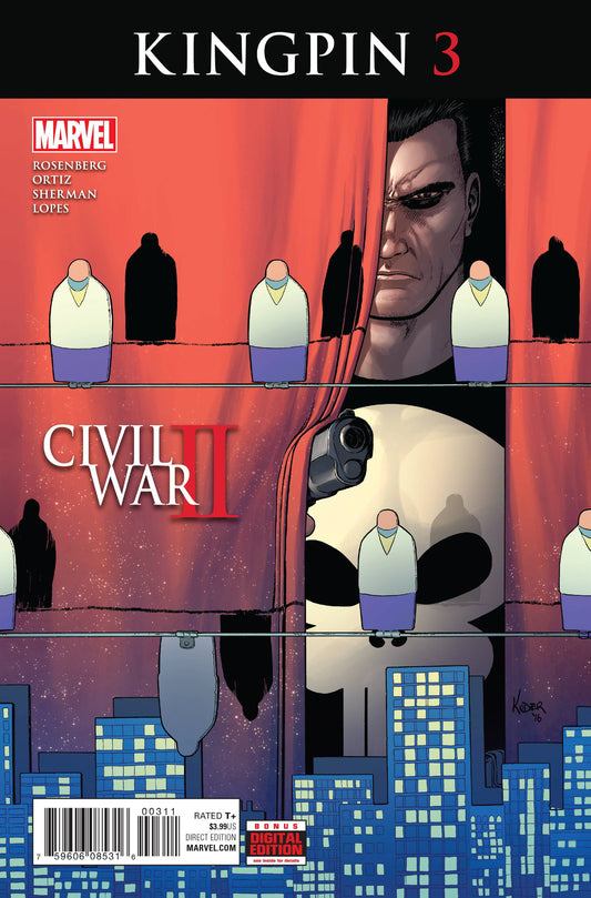 CIVIL WAR II KINGPIN #3 (OF 4) COVER