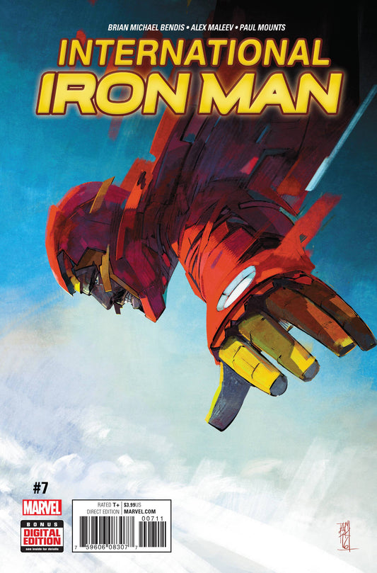 INTERNATIONAL IRON MAN #7 CW2 COVER