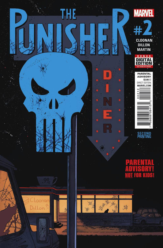 PUNISHER #2 SHALVEY 2ND PTG VAR COVER