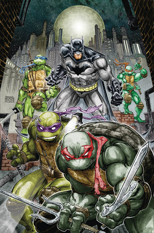 BATMAN TEENAGE MUTANT NINJA TURTLES DIRECTORS CUT #1 COVER