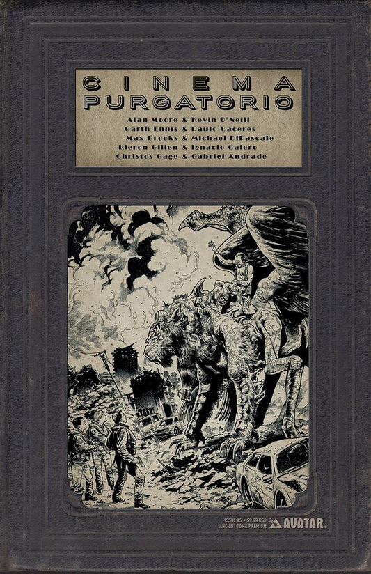 CINEMA PURGATORIO #5 ANCIENT TOME PREMIUM COVER (MR) COVER