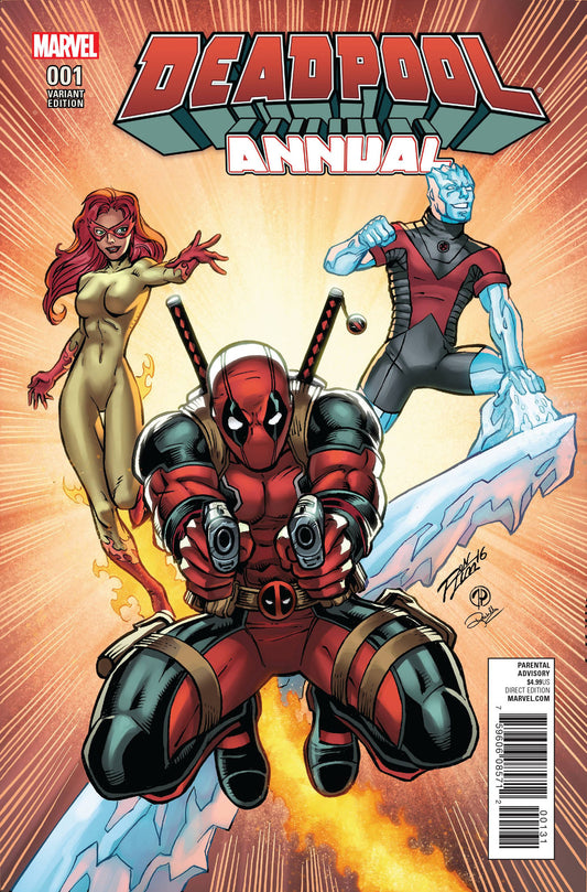 DEADPOOL ANNUAL #1 LIM VAR COVER