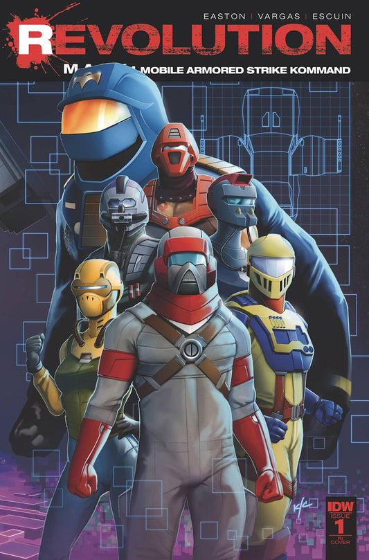 MASK REVOLUTION #1 10 COPY INCV COVER