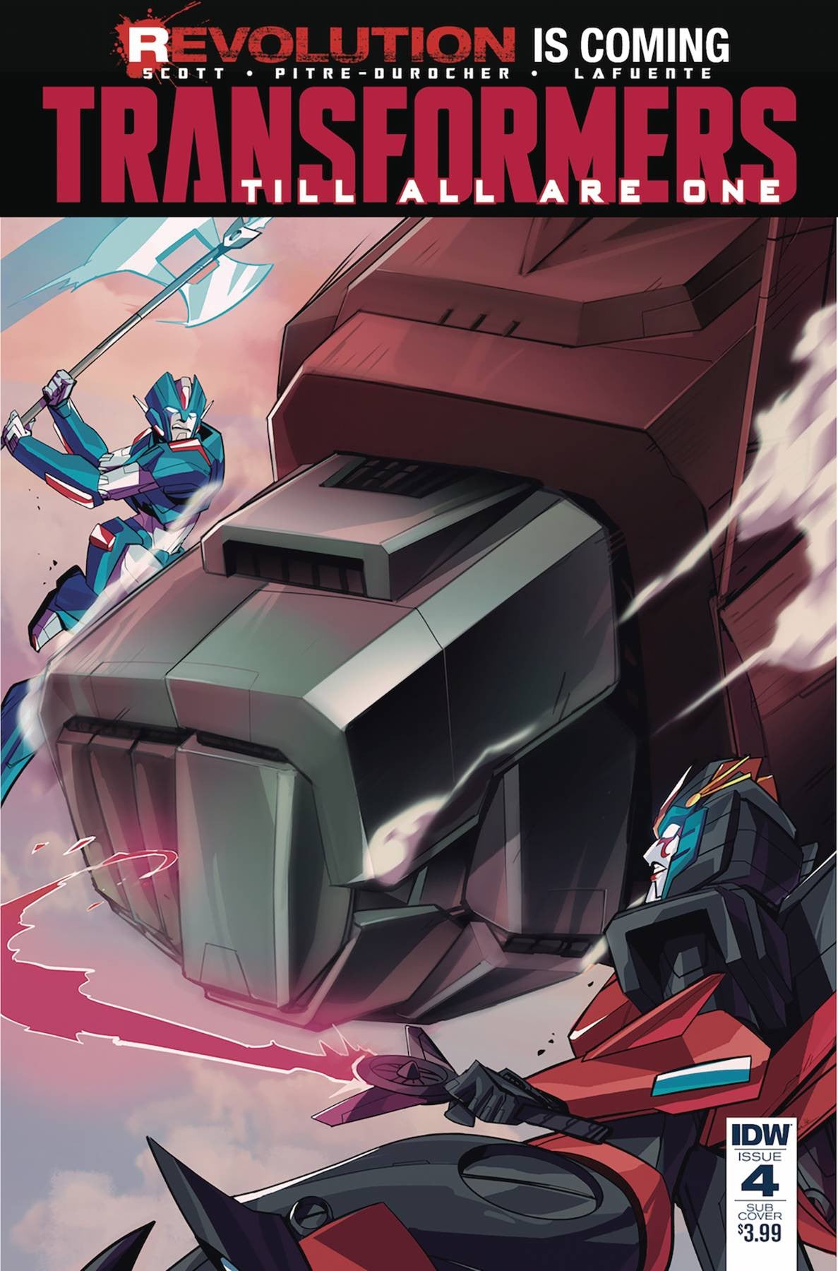 TRANSFORMERS TILL ALL ARE ONE #4 SUBSCRIPTION VAR COVER