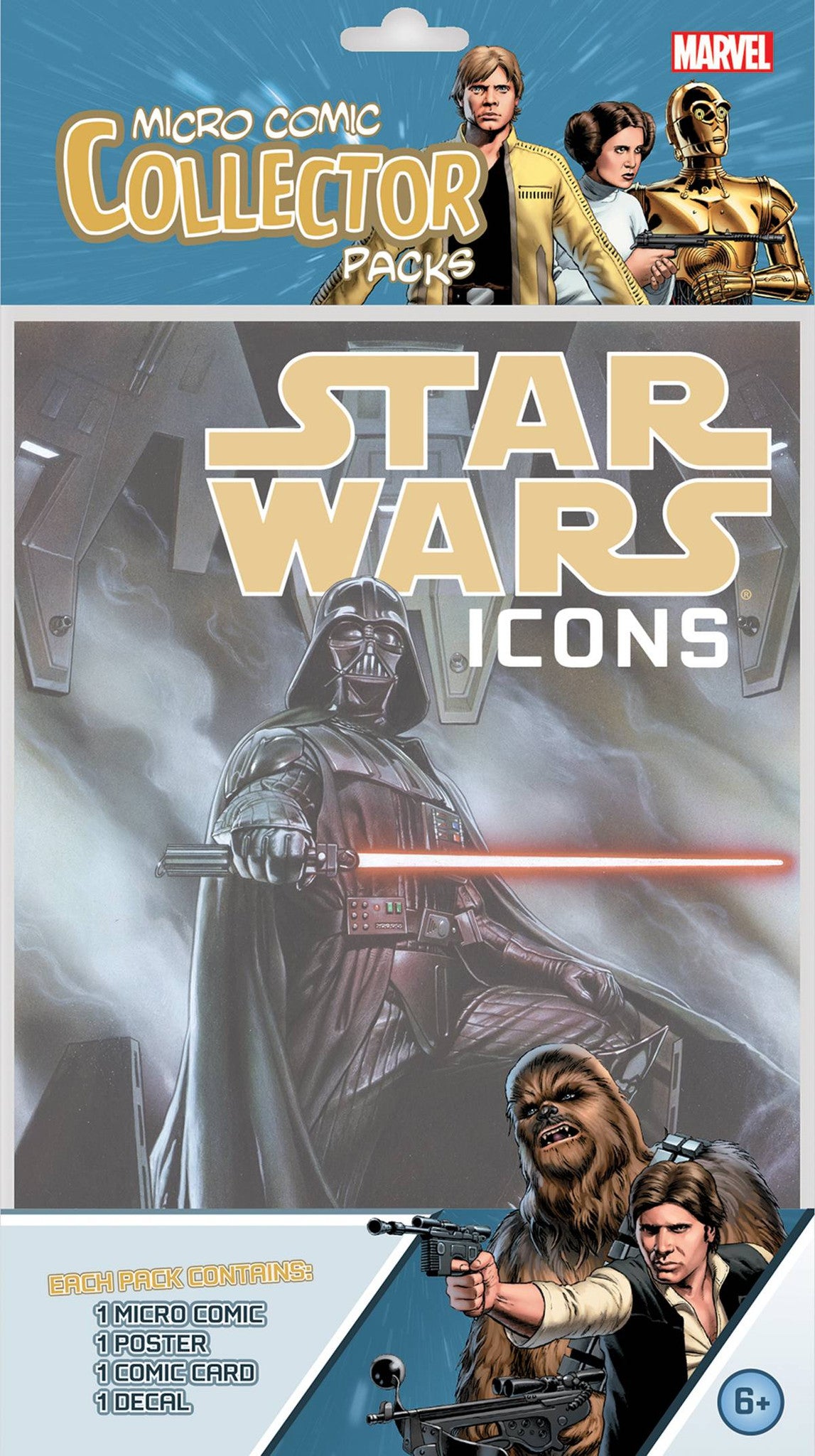 STAR WARS ICONS MICRO COLLECTOR PACK (NET) COVER