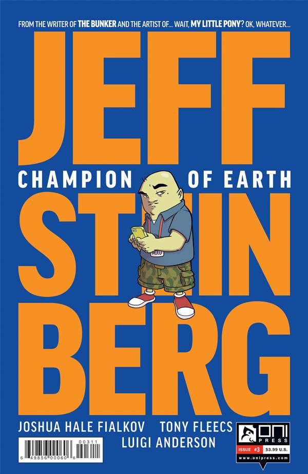 JEFF STEINBERG CHAMPION OF EARTH #3 (MR) COVER