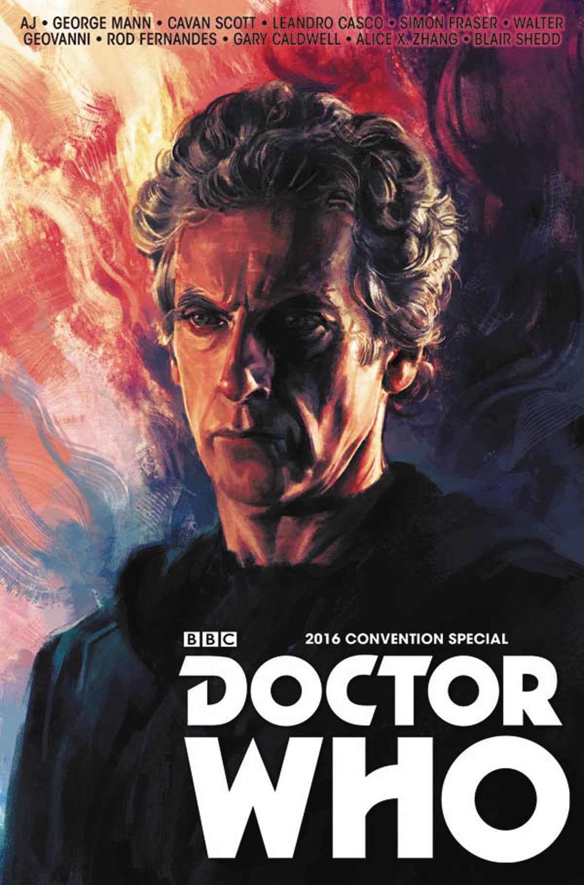 DOCTOR WHO THE LONG CON (ONE SHOT) CVR A ZHANG COVER