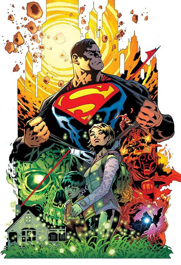 SUPERMAN #1 2ND PTG COVER