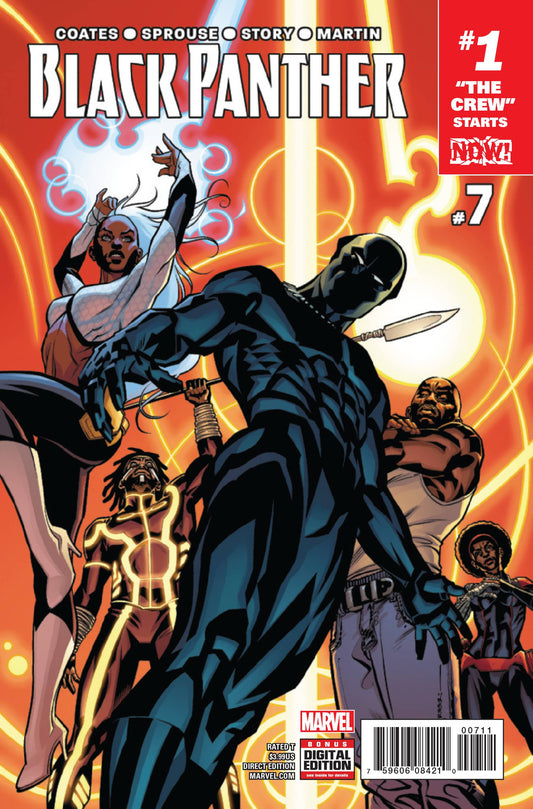 NOW BLACK PANTHER #7 COVER
