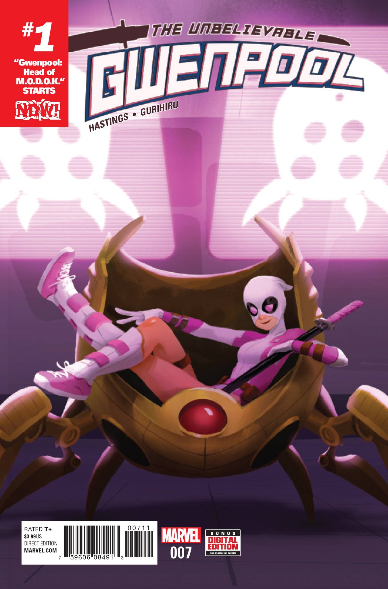 GWENPOOL #7 NOW COVER
