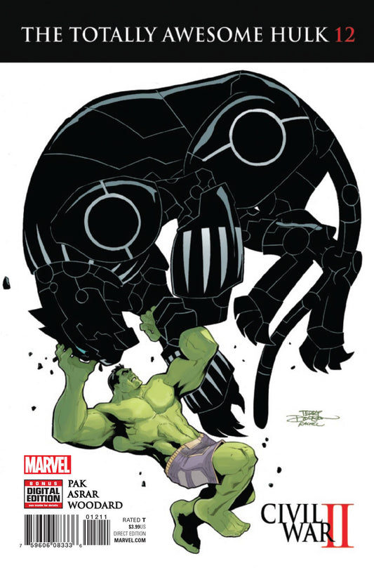 TOTALLY AWESOME HULK #12 CW2 COVER