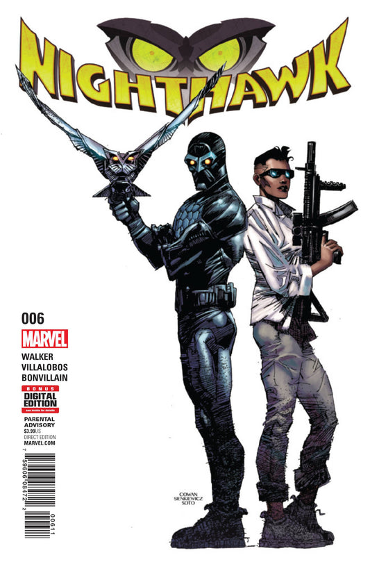 NIGHTHAWK #6 COVER